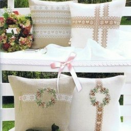 Вышиваем крестиком наволочки