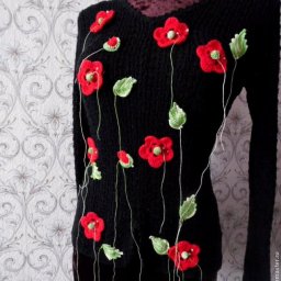 Имитация ирландского кружева или вязание для ленивых