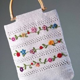 Летняя сумочка крючком