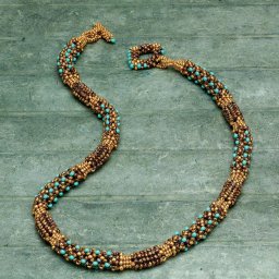 Ожерелье "Глиняное сокровище"