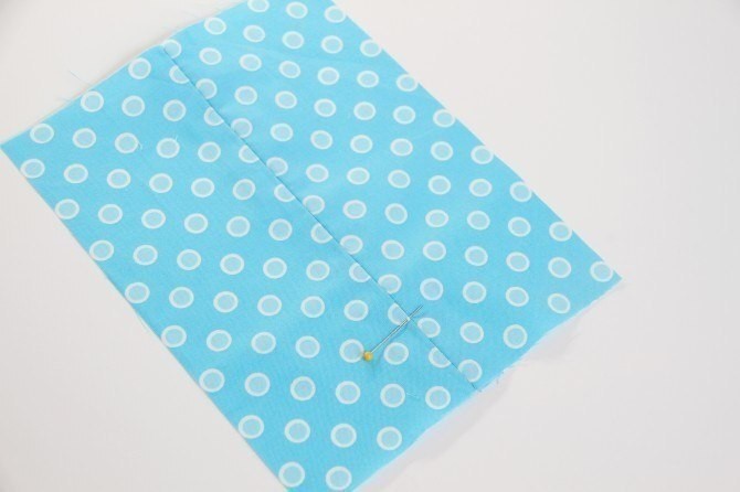 Простой способ втачивания молнии