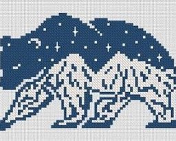 ​Сложные зимние жаккарды спицами