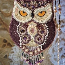 Великолепные вышитые совы: идеи для вдохновенного творчества