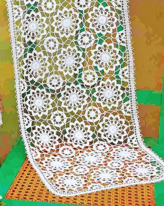 Изящные мотивы крючком