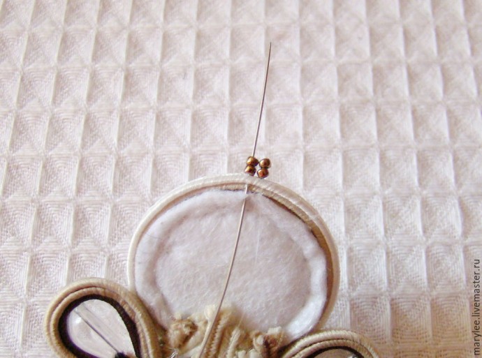 Создаем нежный кулон "English rose": часть 3 Создаем нежный кулон "English rose": часть 3