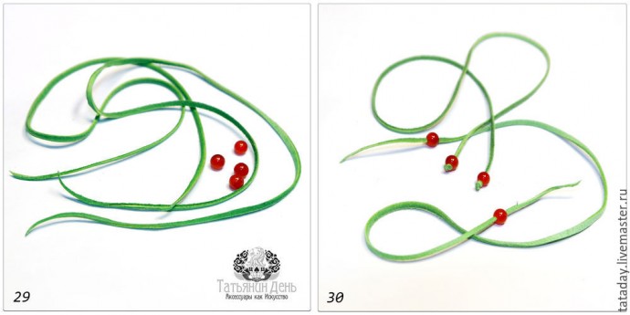 Делаем осеннюю подвеску-брелок для сумки: часть 2