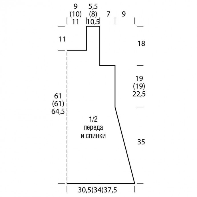 ​Мини-платье в разноцветную полоску