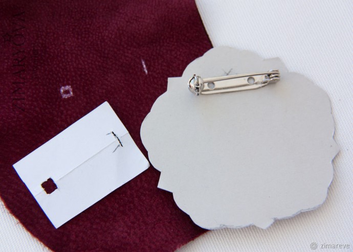 Мастерим брошь-цветок "Flower of the Universe": часть 3