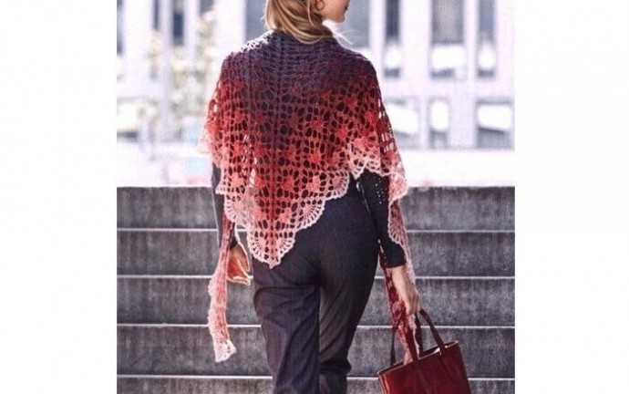 ​Сердечная шаль