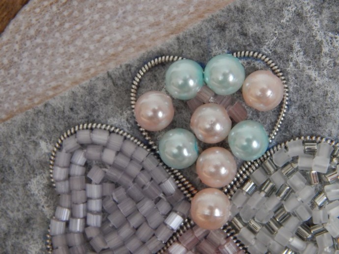 ​Создание броши "Клевер" из бисера: мастер-класс, часть 3