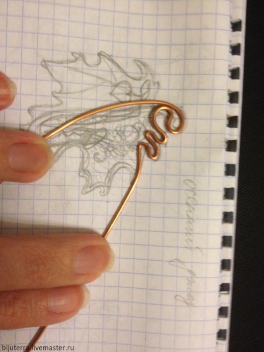 ​Создание броши "Осенняя симфония": часть 1