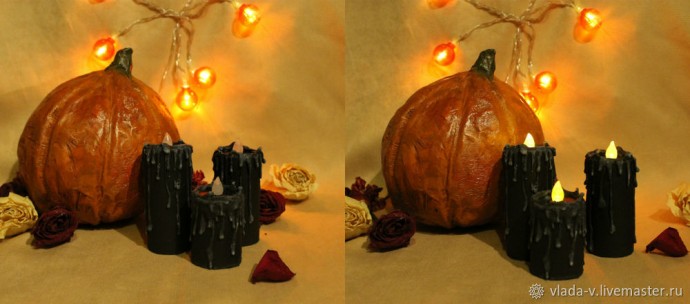 ​Создаём "вечные" свечи для декора: часть 2