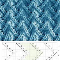 ​Самые красивые узоры для спиц