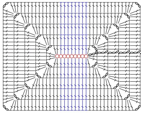 Сумка из прямоугольников