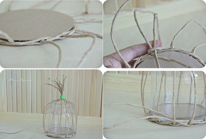 Мастерим корзинку из бумажных трубочек