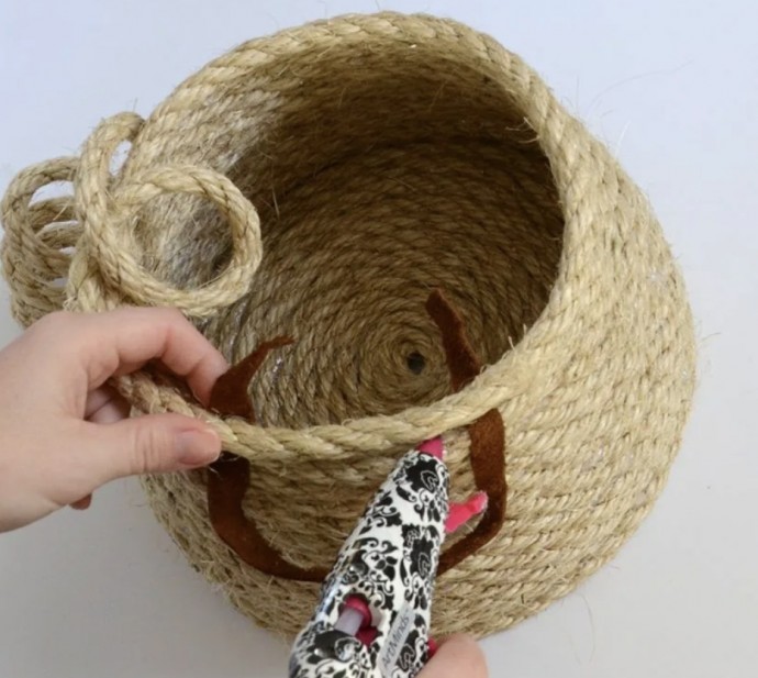 ​Плетение из джута
