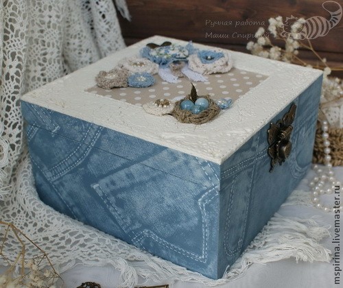 Декорирование шкатулки а-ля бохо: часть 3 Декорирование шкатулки а-ля бохо: часть 3
