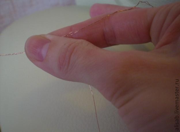 Ганутель: цветок из проволоки