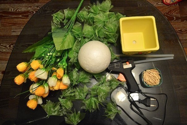 Топиарий "Дерево счастья"