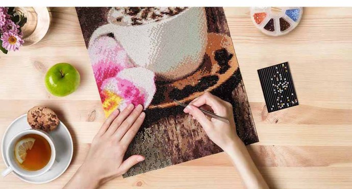 ​Алмазная вышивка или алмазная мозаика
