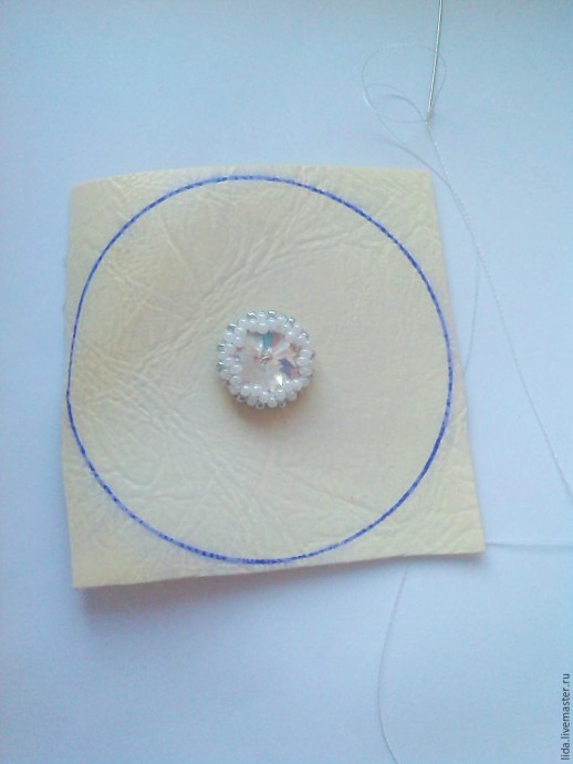 ​Делаем романтичную брошь "Грезы": часть 1