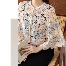 ​Элегантное пончо