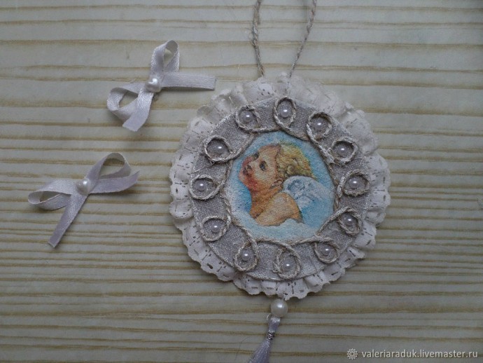 Изготавливаем мобиль "Ангелочек": часть 3