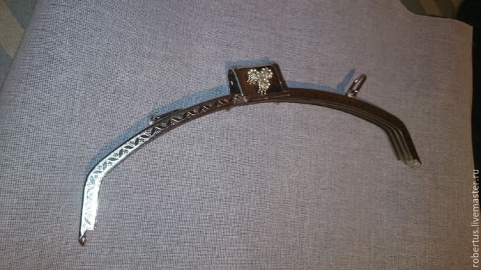 Как сделать сумку с двойным фермуаром: мастер-класс