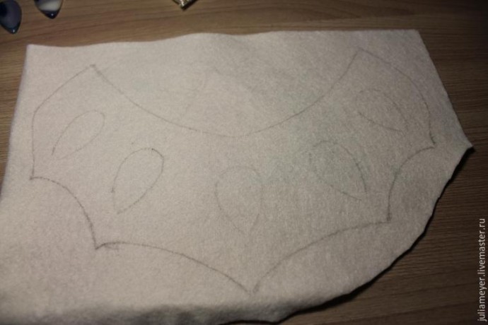 ​Вышиваем шикарное колье "Зазеркалье": часть 1