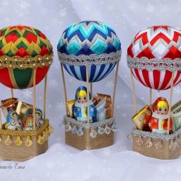 Новогодние приключения на воздушном шаре