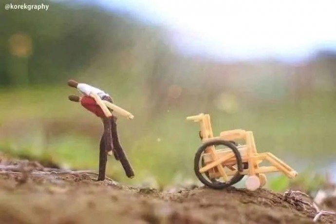 Объемные арт-инсталляции из спичек Объемные арт-инсталляции из спичек