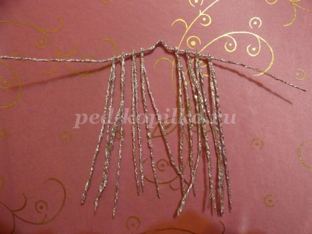 ​Праздничный подсвечник из фольги: часть 1