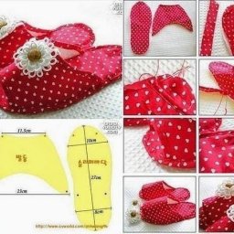 ​Шьём обувь для дома