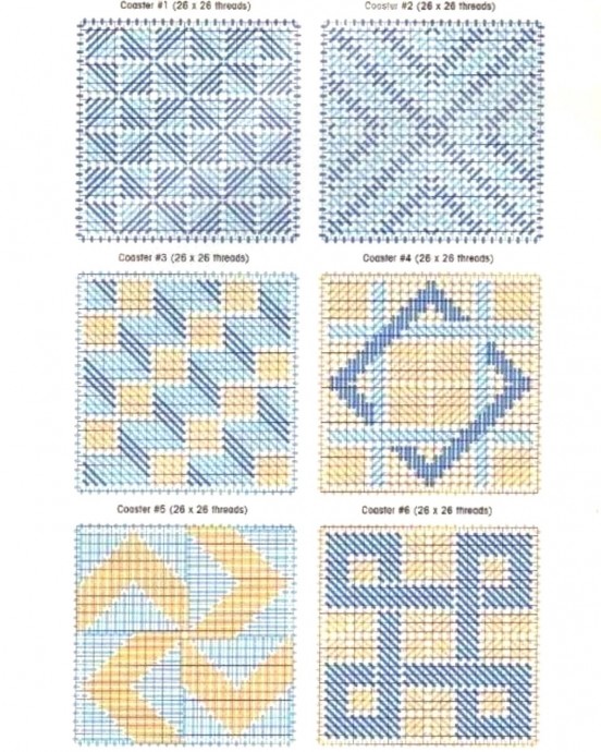 Узоры для пластиковой канвы