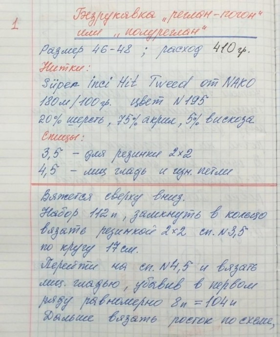 ​Безрукавка на спицах