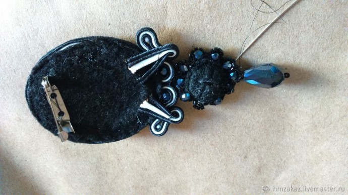 Делаем брошку с камеей: часть 3