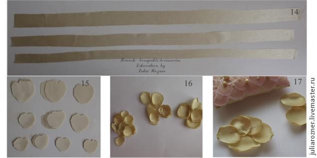 Изготовление подушечки для колец