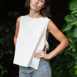 ​Льняной топ, который быстро шьётся