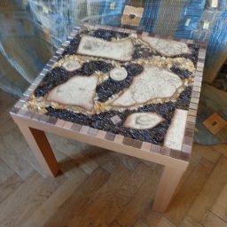 Мозаичный столик "Остров сокровищ"