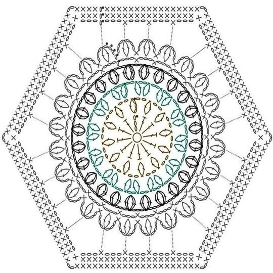 Прикроватный коврик веселой расцветки