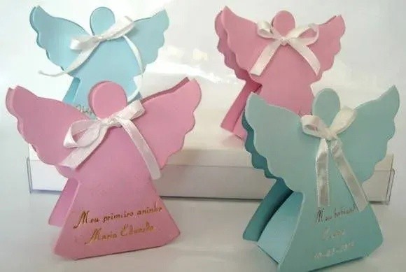 Упаковка для бонбоньерки на крестины или Рождество Упаковка для бонбоньерки на крестины или Рождество