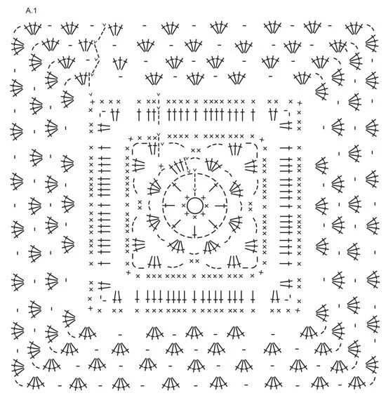 ​Узоры для интересных шалей