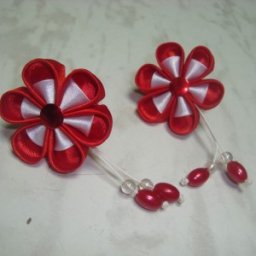 ​Вариант круглого лепестка канзаши