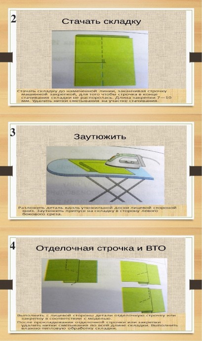 ​Виды складок