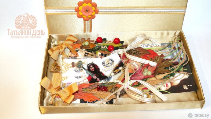 Делаем подарочную коробочку своими руками: часть 5