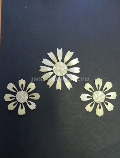 ​Панно из соломки "Гармония" своими руками: часть 2