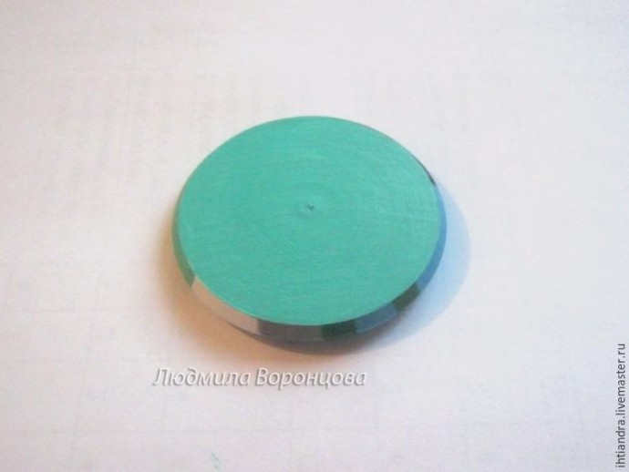 Создание кулона с росписью "Снегирь": часть 1