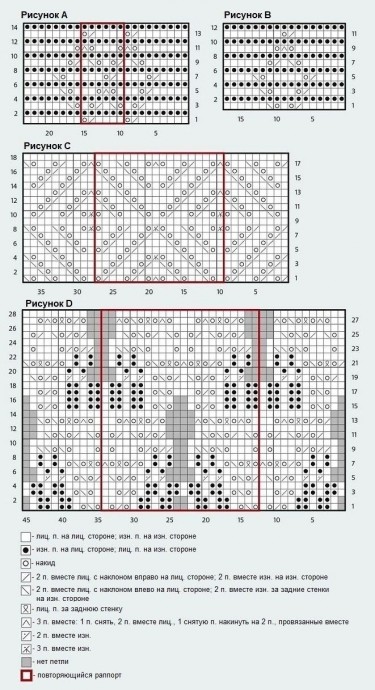 Ажурный палантин