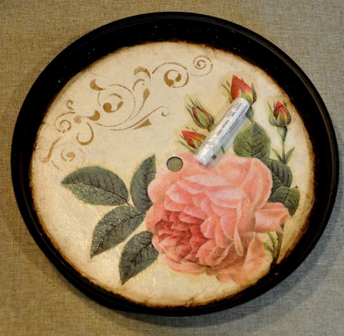 ​Декорирование часов с необычным стерео-эффектом: часть 3