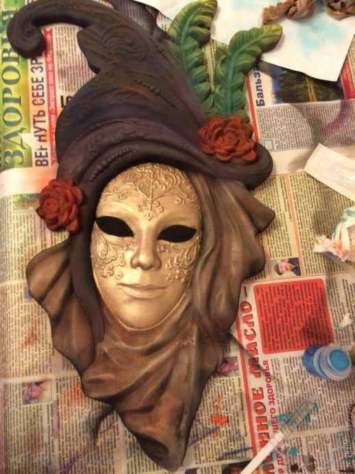 Изготавливаем маску в венецианском стиле с применением 3D технологий: часть 6